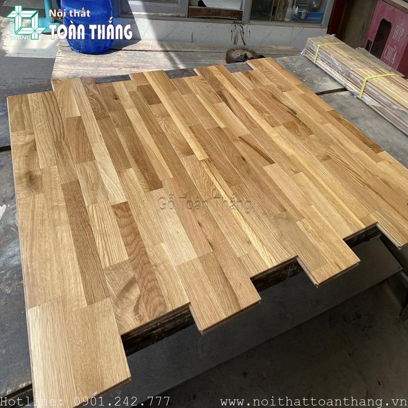 Sàn gỗ Sồi ghép thanh