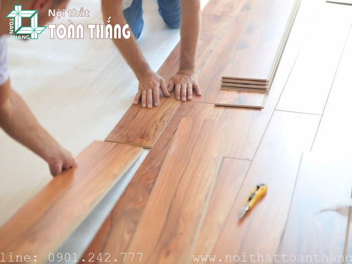 Tác dụng của sàn gỗ thi công nhanh chóng