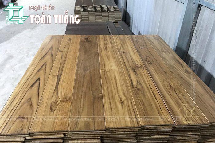 Sàn gỗ Teak kỹ thuật 900mm 1 Sàn gỗ Teak kỹ thuật được giới kỹ thuật đánh giá rất cao