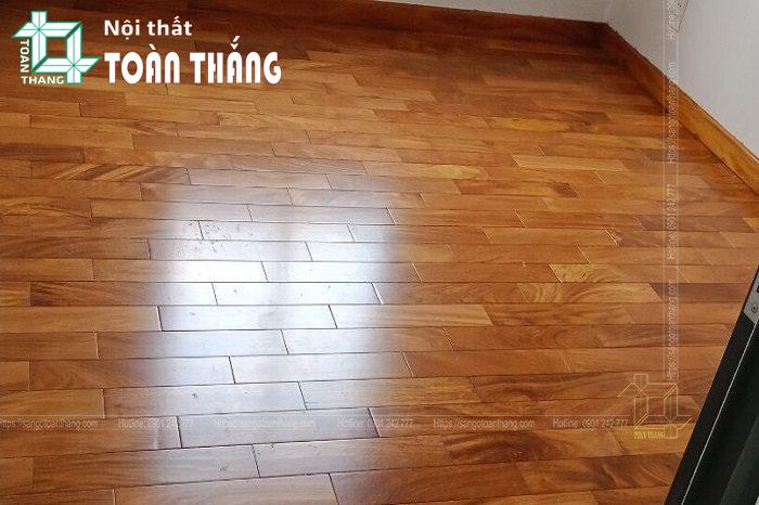 Sàn gỗ Gõ đỏ 15x90x600mm 1 Sàn gỗ Gõ đỏ 15x90x600mm