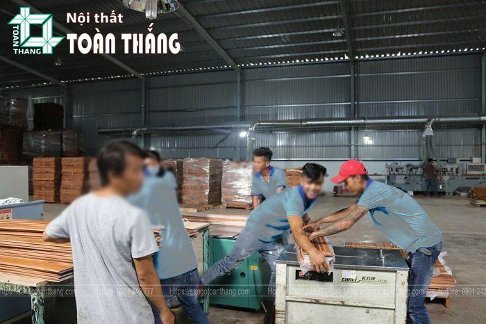 quy trình sản xuất sàn gỗ tự nhiên