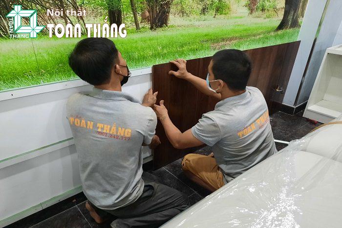 Trang chủ 134 ốp tường gỗ óc chó