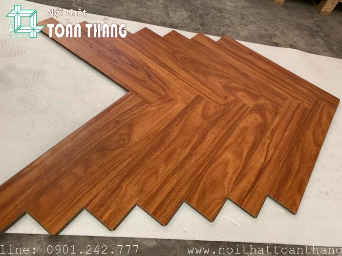 Sàn gỗ Kosmos 12mm xương cá 1 Tiến hành thi công sàn gỗ xương cá