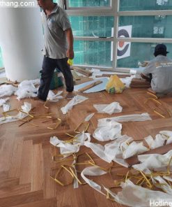 Sàn gỗ Sồi xương cá