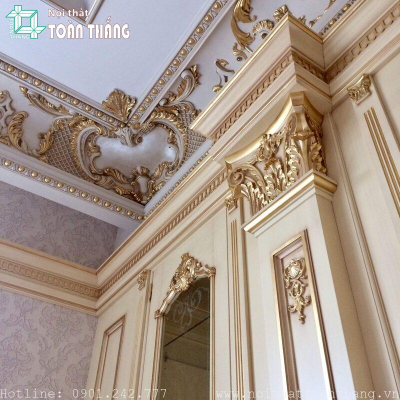 Báo giá phào chỉ dát vàng – vật liệu khẳng định sự đẳng cấp 13 Phào chỉ mang lại vẻ đẹp và sang trọng