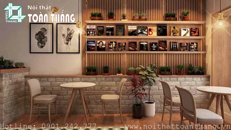 Tấm nhựa giả đá quán cafe mang đến sự sang trọng và độc đáo