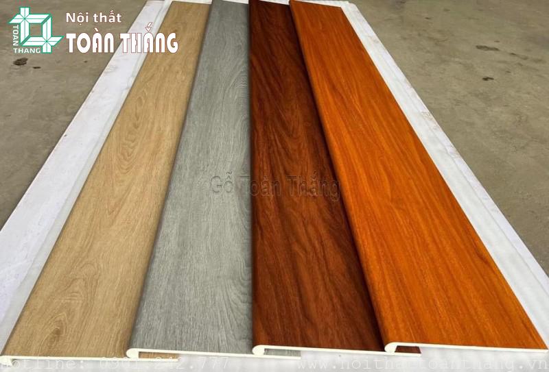 Bậc cầu thang nhựa giả gỗ BT-6151-8 2 Bậc cầu thang nhựa giả gỗ