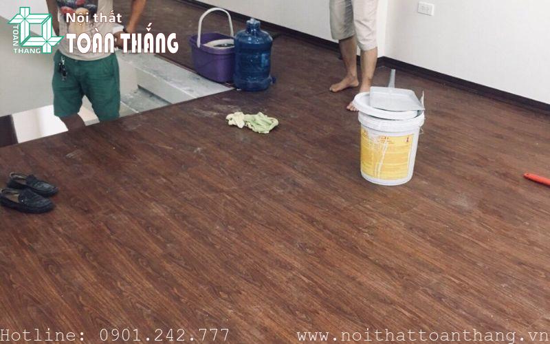 Sàn nhựa Hàn Quốc chống chịu nước tốt