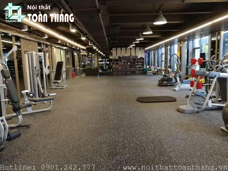 Đơn vị cung cấp sàn cao su phòng gym