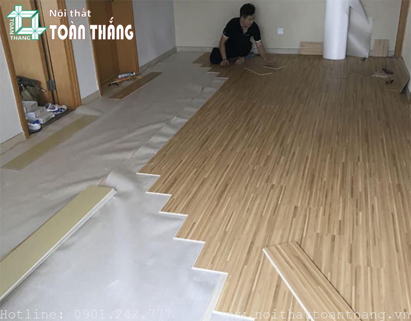 Hướng dẫn thi công sàn nhựa hèm khóa cho nội thất của bạn 20 hướng dẫn thi xông sàn nhựa hèm khoá