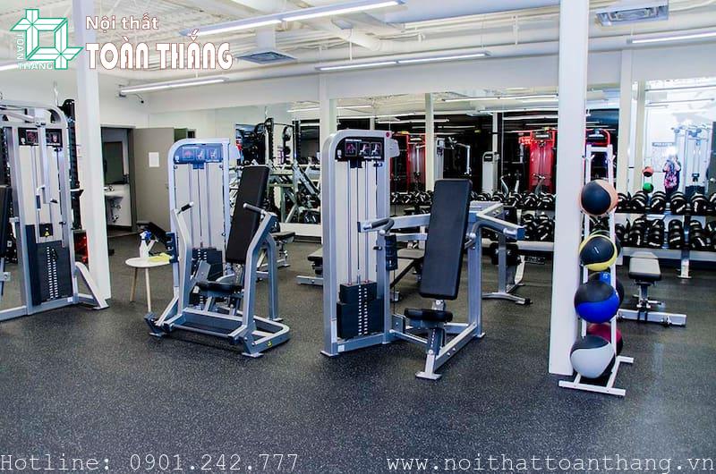 Tổng quan về sàn cao su phòng gym