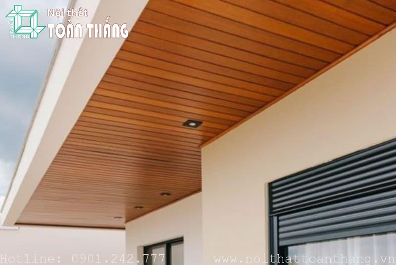 Ứng dụng của tấm nhựa composite ASA ốp trần Ban công