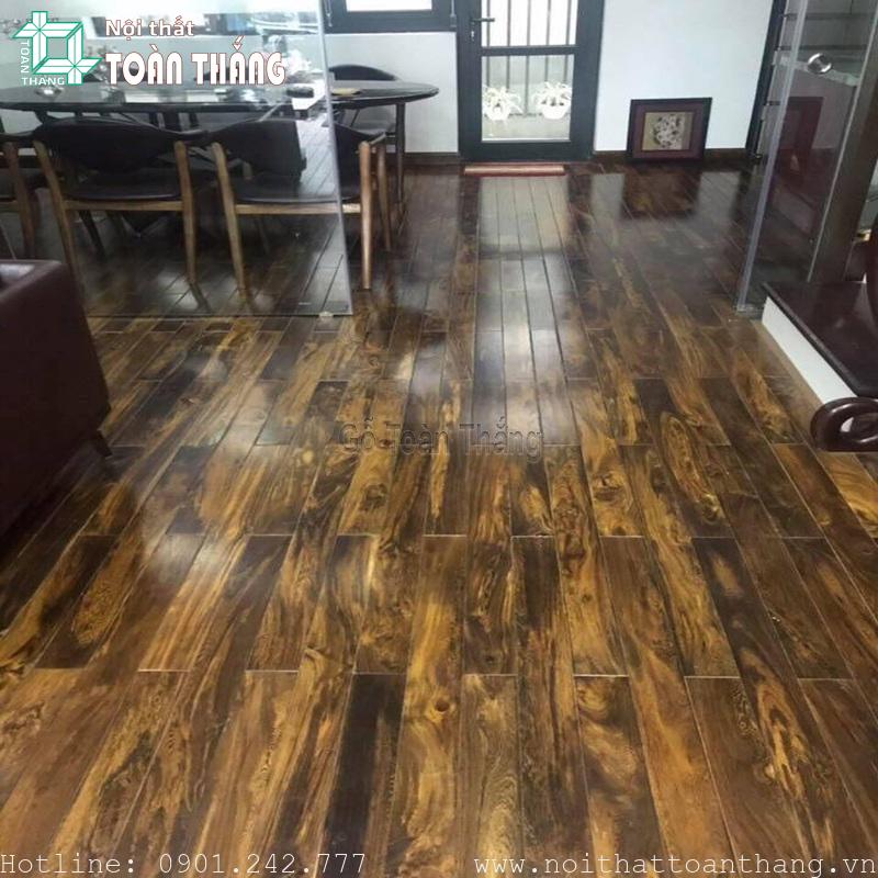 Sàn Gỗ muồng đen hiện nay được khách hàng quan tâm rất nhiều