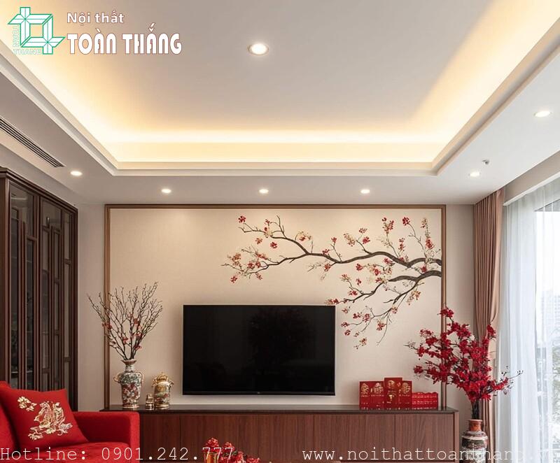 Dự án phào chỉ trang trí Tân Bình cho chị Hà 16 du an phao chi trang tri tan binh 15