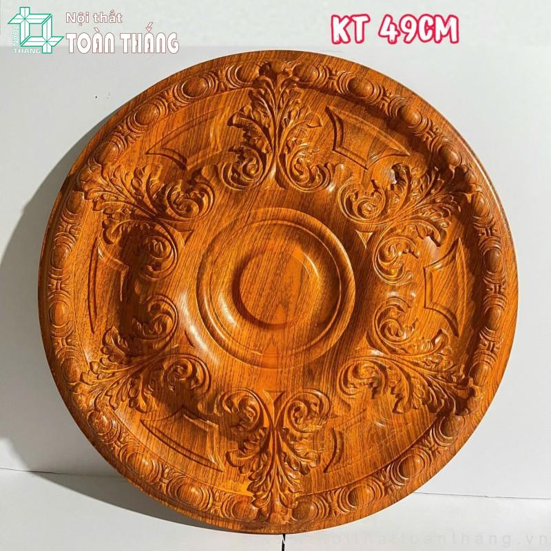 Mâm trần PU vân gỗ dát vàng MVG-07 1 Mâm trần PU vân gỗ dát vàng MVG-07