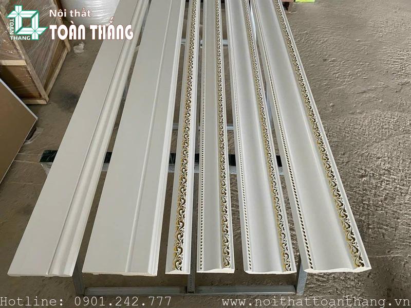Dự án phào chỉ trang trí Tân Bình cho chị Hà 3 Các mẫu phào chỉ tinh tế phù hợp với không gian hiện đại