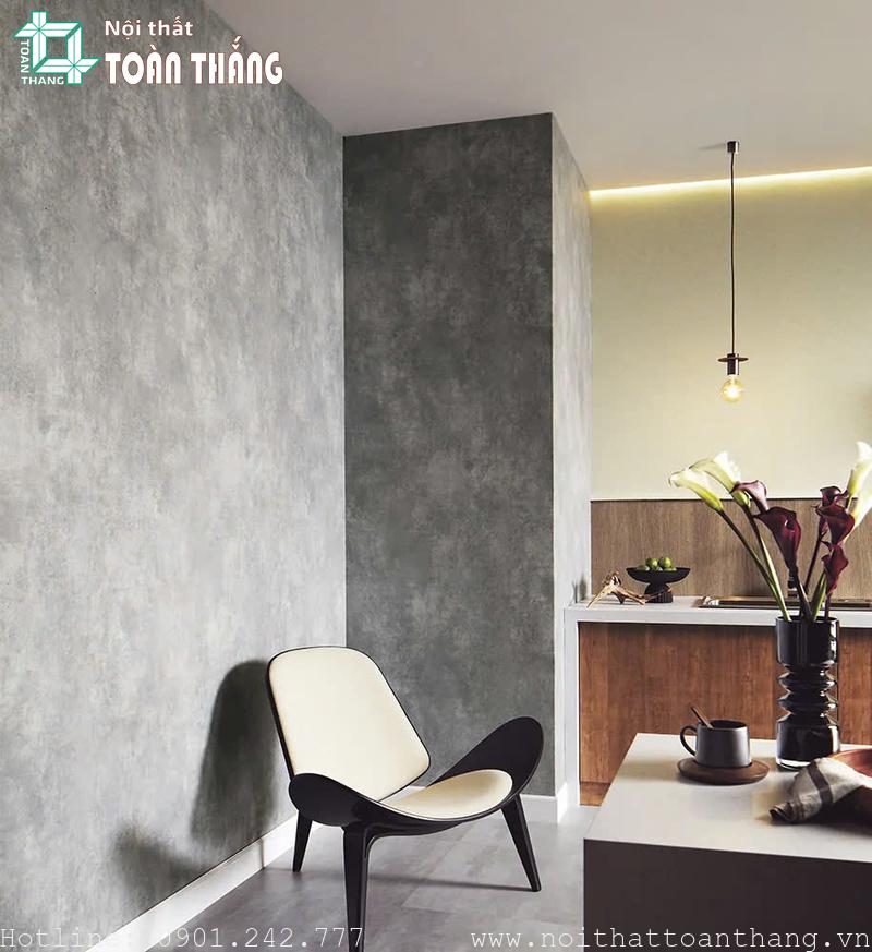 Tường xi măng có dán được giấy dán tường không? Cách thi công chuẩn 11 Công trình giấy dán tường đẹp tại TPHCM do Nội thất Toàn Thắng thi công