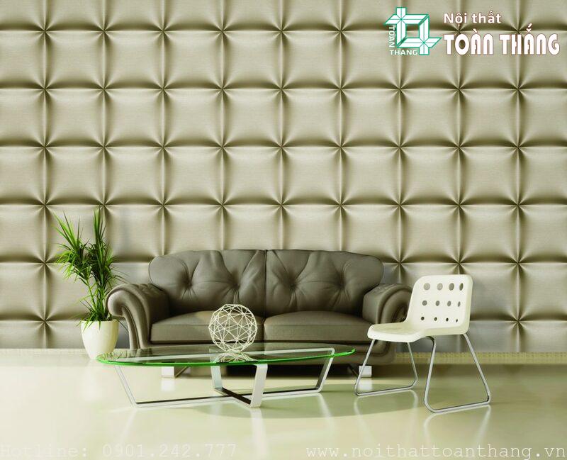 Tường bong tróc có dán được giấy dán tường không? 3 bước chi tiết 22 giay dan tuong 3d phong khach pha cach 21