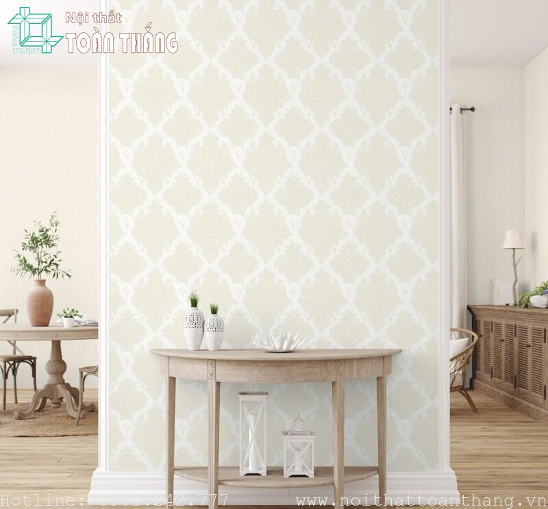 Dự án giấy dán tường quận 6 nhà anh Chương 2 Mẫu giấy dán tường đẹp được ưa chuộng tại quận 6