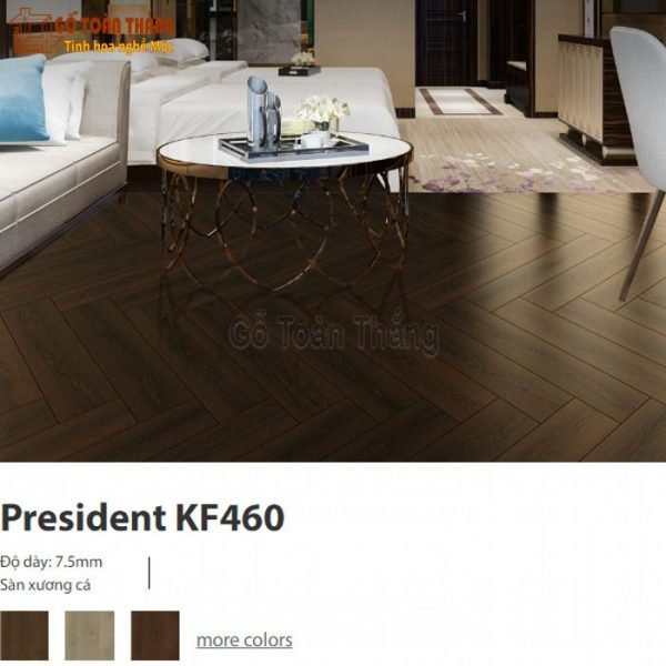 Sàn Thạch Anh Kobler President KF460 xương cá