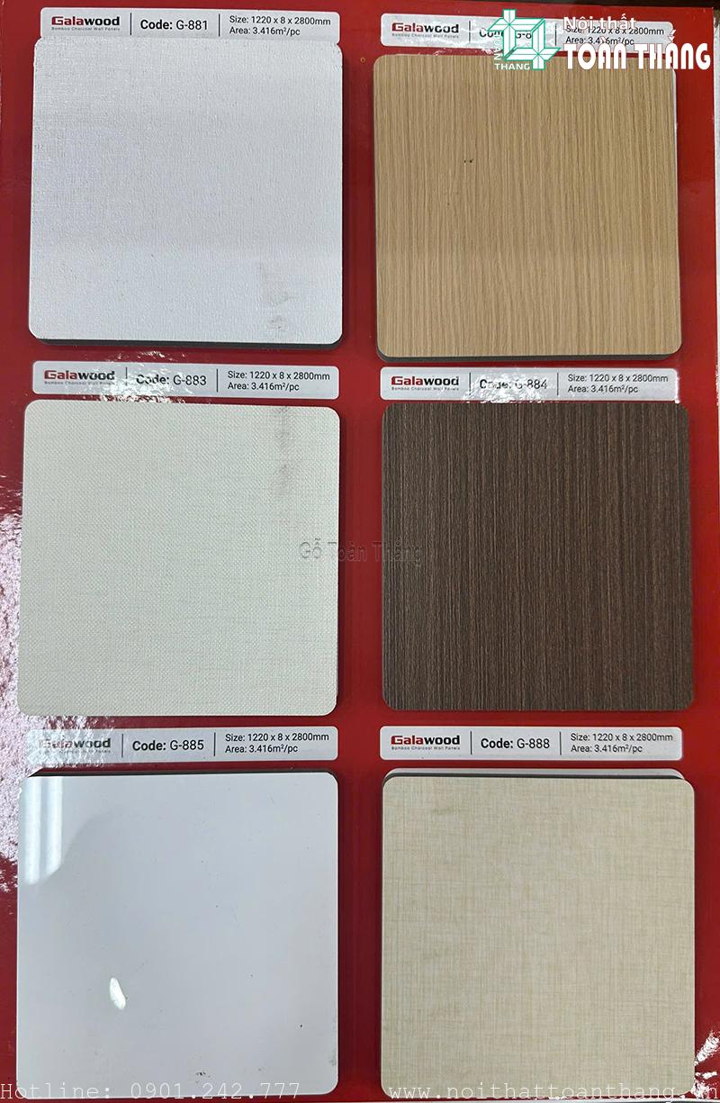 Tấm ốp than tre Galawood 2 Tấm ốp than tre Galawood - Ảnh 2