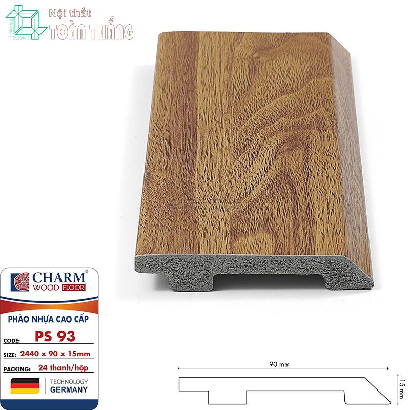 Phào chân tường nhựa PS 93 1 Phào chân tường nhựa PS 93