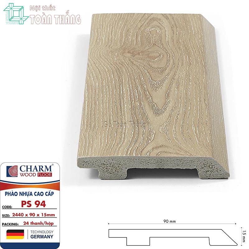 Phào chân tường nhựa PS 94 1 Phào chân tường nhựa PS 94