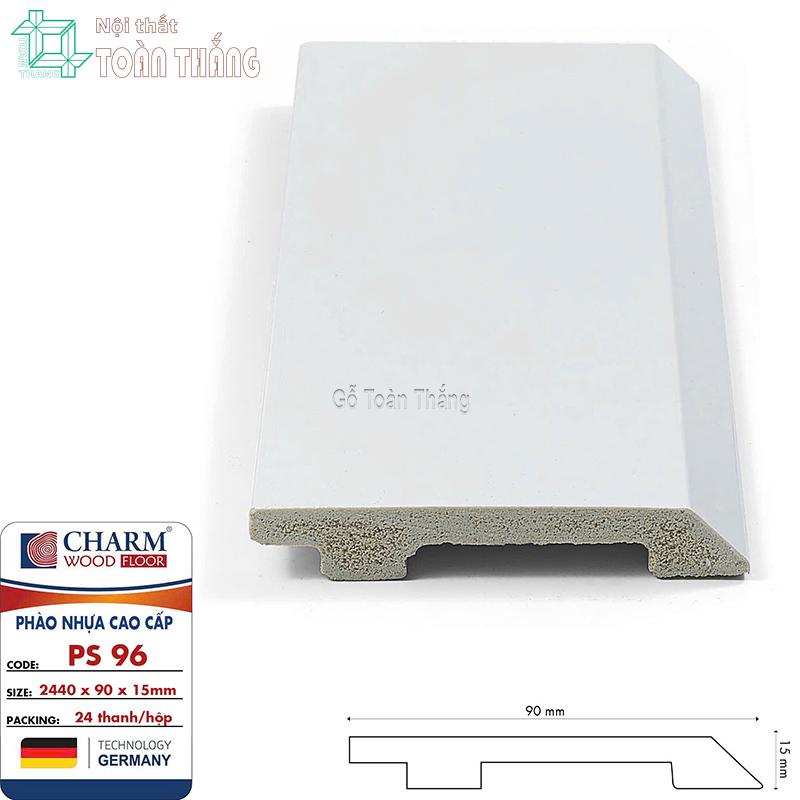 Phào chân tường nhựa PS 96 1 Phào chân tường nhựa PS 96