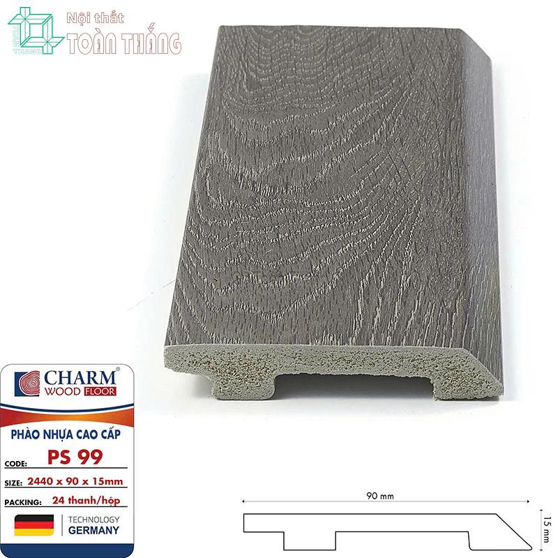 Phào chân tường nhựa PS 99 1 Phào chân tường nhựa PS 99