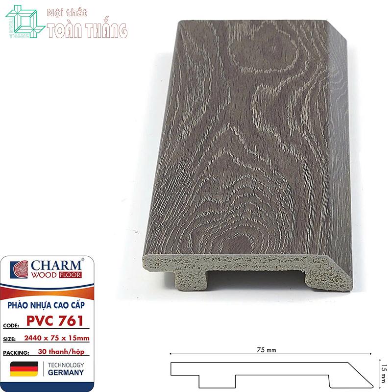 Phào chân tường nhựa PVC 761 1 Phào chân tường nhựa PVC 761