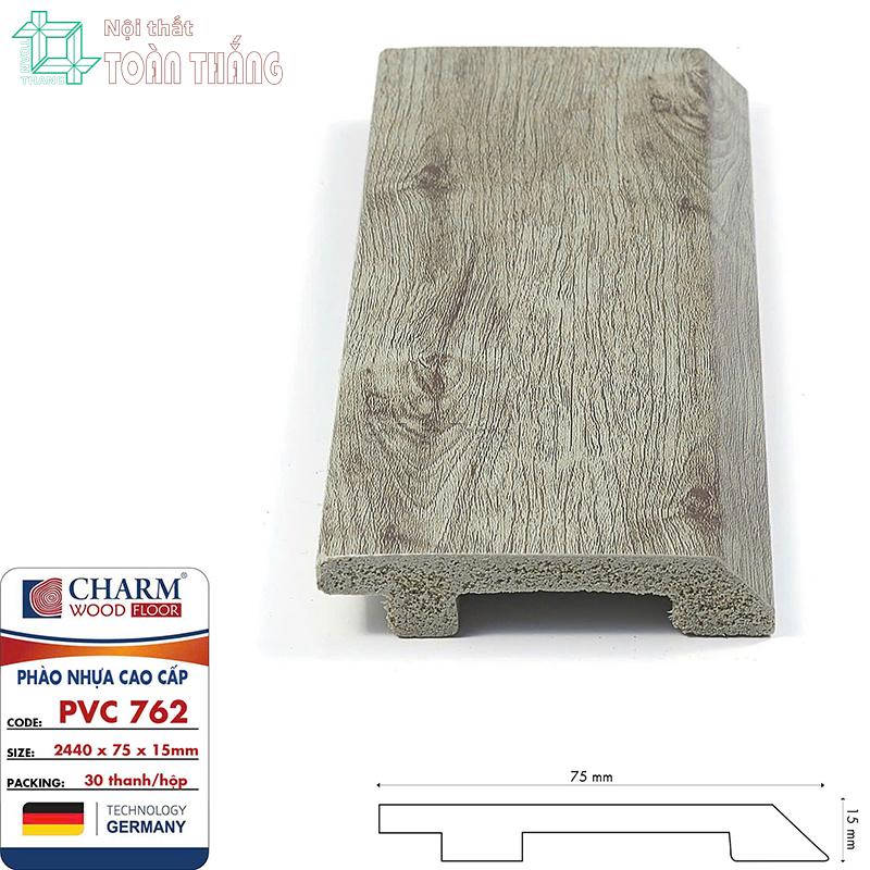 Phào chân tường nhựa PVC 762 1 Phào chân tường nhựa PVC 762
