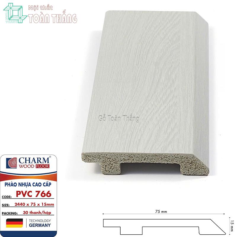 Phào chân tường nhựa PVC 766