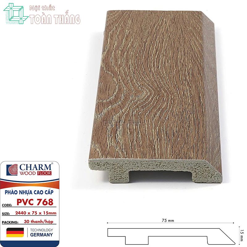 Phào chân tường nhựa PVC 768 1 Phào chân tường nhựa PVC 768