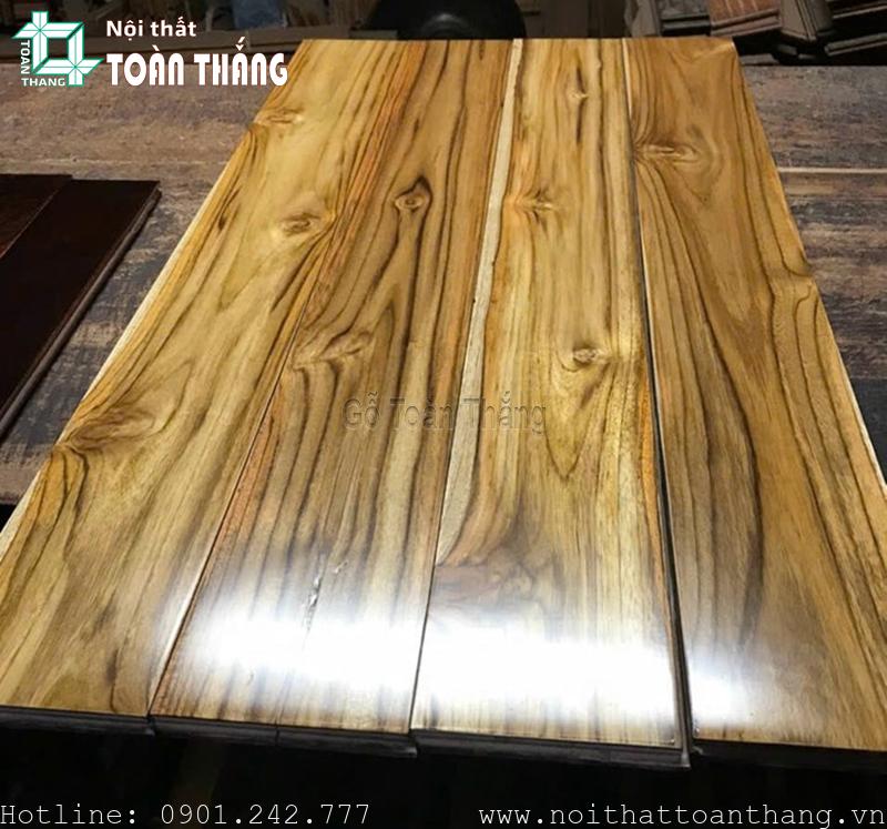 Sàn tự nhiên gỗ Teak Giá Tỵ Lào