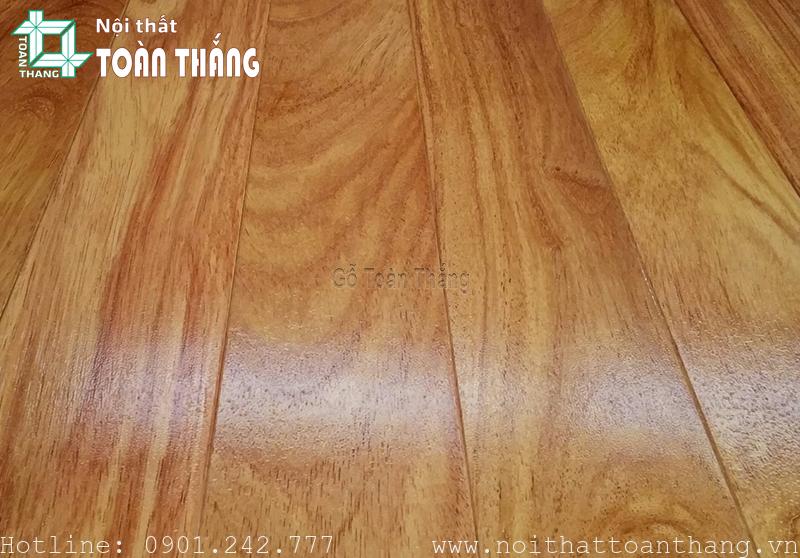 Sàn gỗ Gõ đỏ Nigeria có màu sắc đều và ỗn định nhất