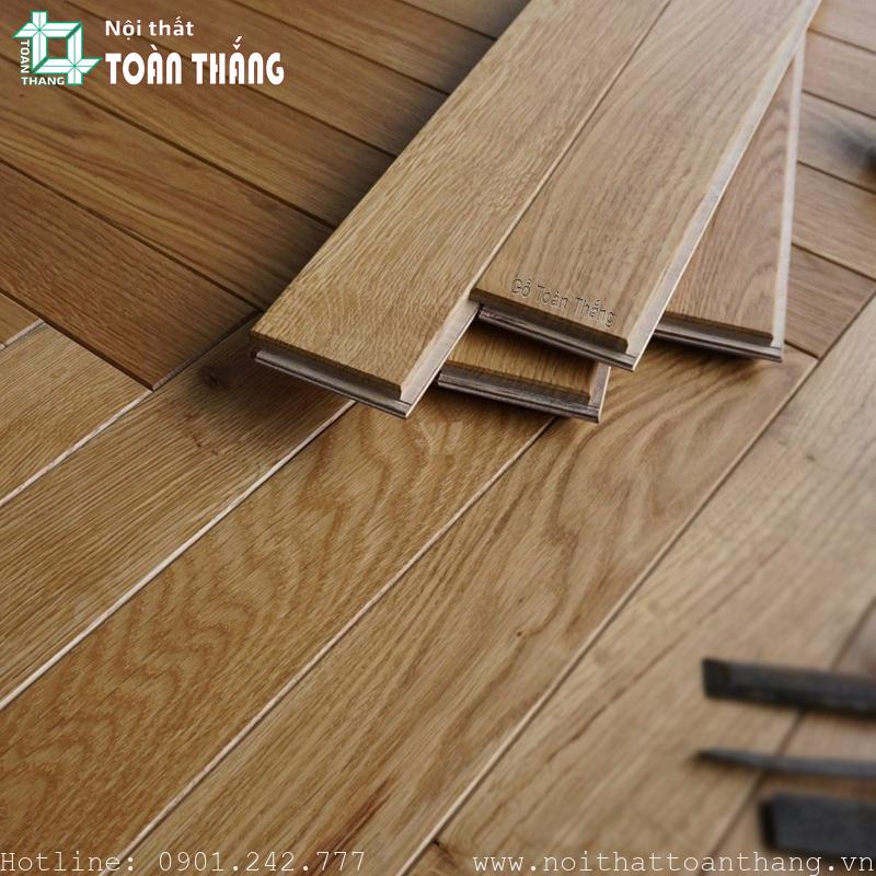 Sàn gỗ Sồi xương cá 1 Sàn gỗ Sồi xương cá