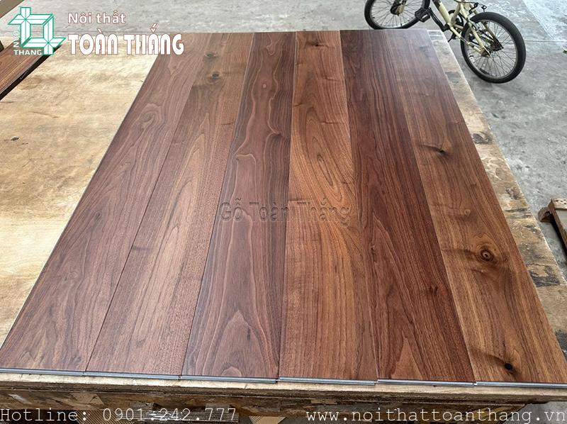 Sàn tự nhiên gỗ Óc Chó Walnut