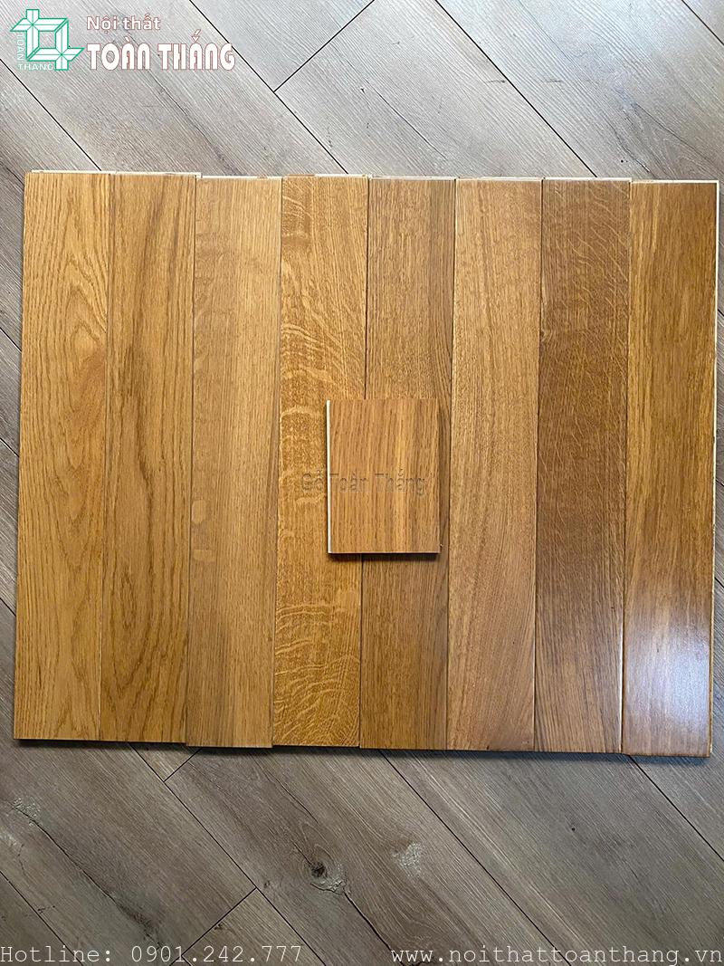 Sàn gỗ Sồi có cấu tạo chắn chắn