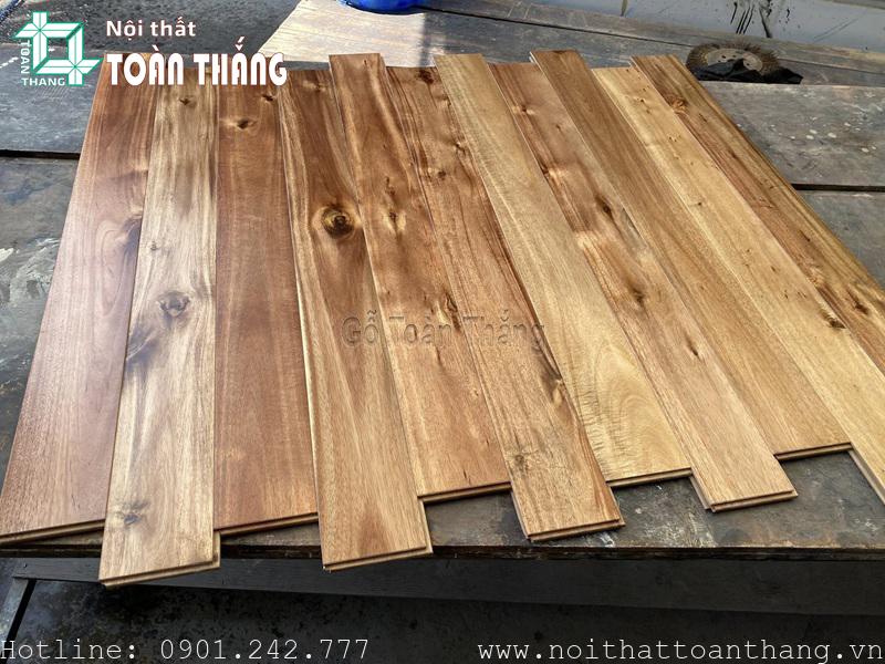 Sàn gỗ Tràm sản xuất từ cây tràm bông vàng