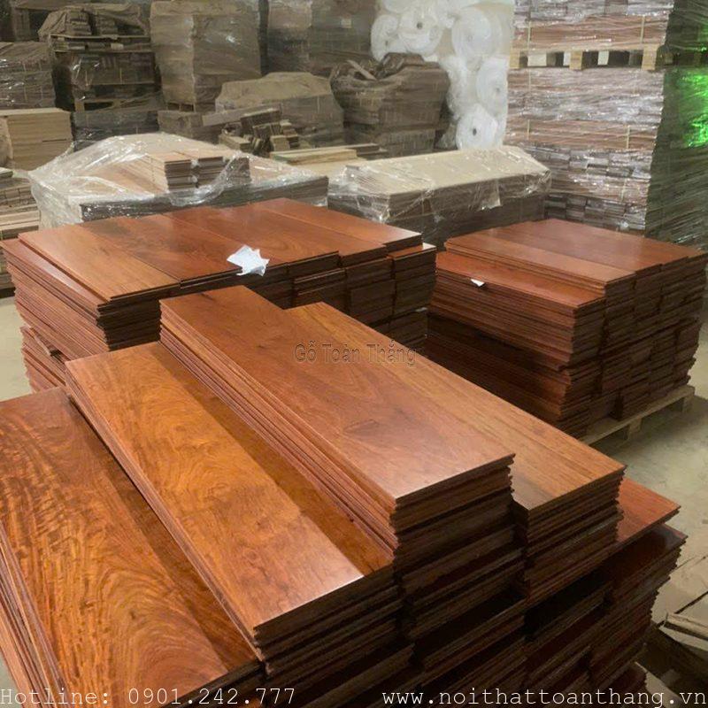 Sàn gỗ Hương Lào 15x90x750mm