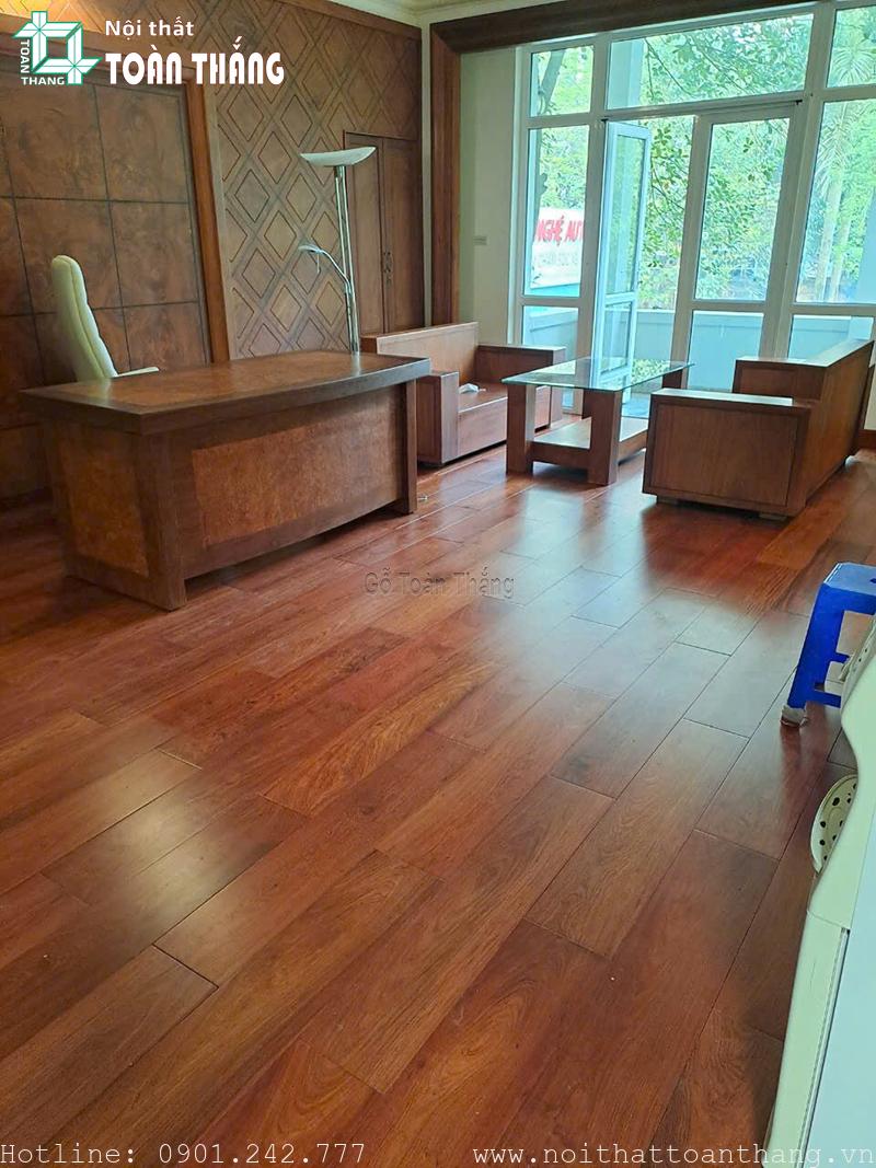 Sàn gỗ Hương Lào vẫn luôn là sự lựa chọn hàng đầu của giới thượng lưu ngày nay