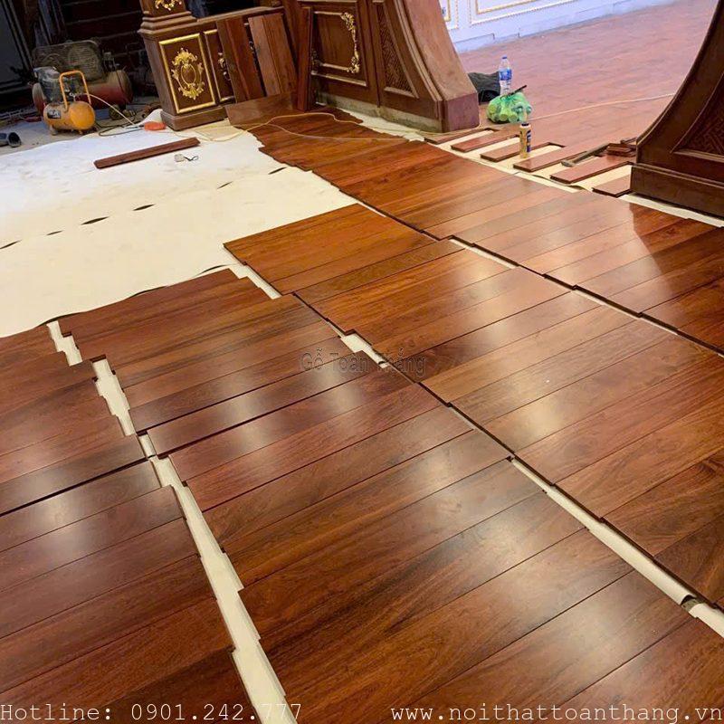 Sàn gỗ Hương Lào 18x120x900mm