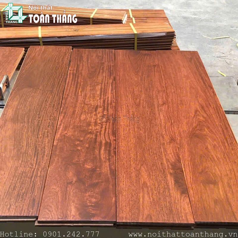 Sàn gỗ Hương Lào 15x90x450mm
