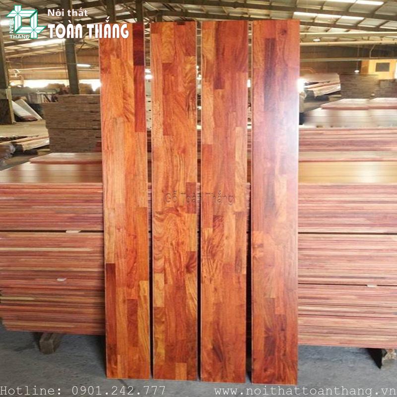 Sàn gỗ Hương Lào ghép thanh