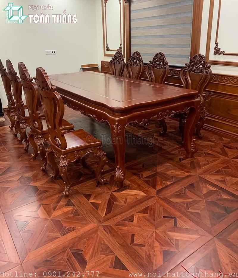 Sàn gỗ hoa văn hiện nay là lựa chọn lý tưởng cho những công trình yêu cầu sự sang trọng