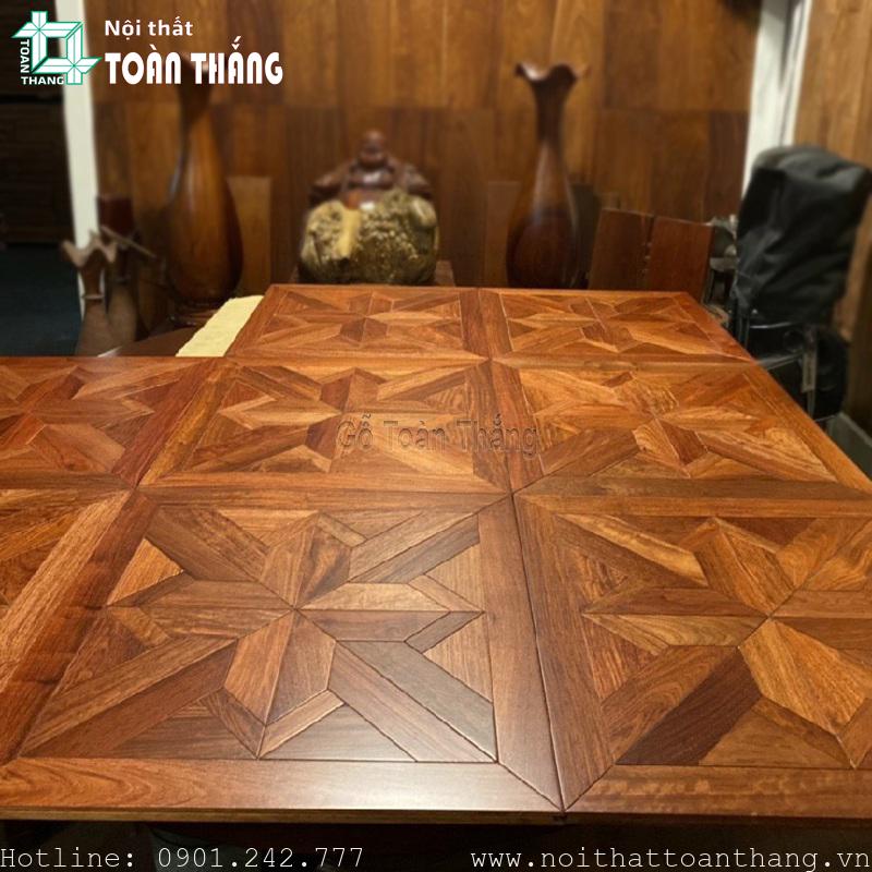 Giá Sàn gỗ Hoa Văn có giá thành cao, thể hiện độ sang trọng