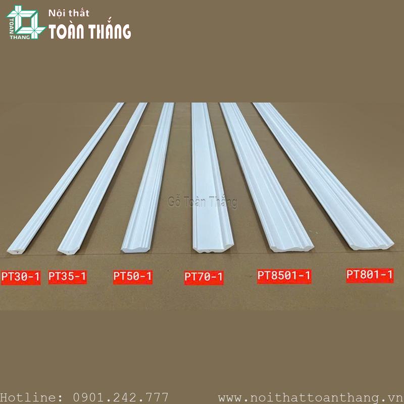 Phào chỉ PS Trần nhà màu Trắng bản nhỏ