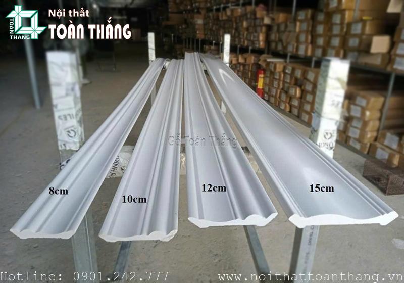 199+ Mẫu phào chỉ nhựa trắng trơn đẹp, hiện đại 14 Phào nhựa trần màu trắng trơn có nhiều mẫu khác nhau