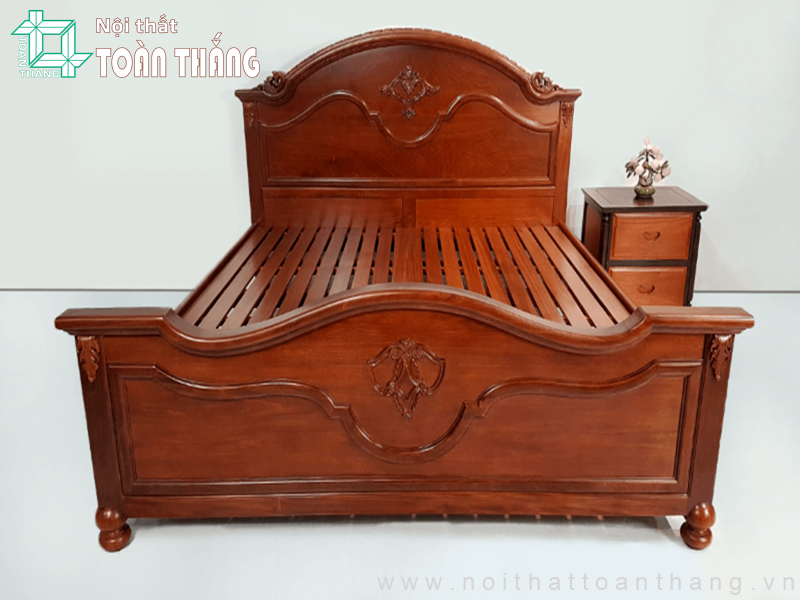 Gỗ Căm xe làm Giường