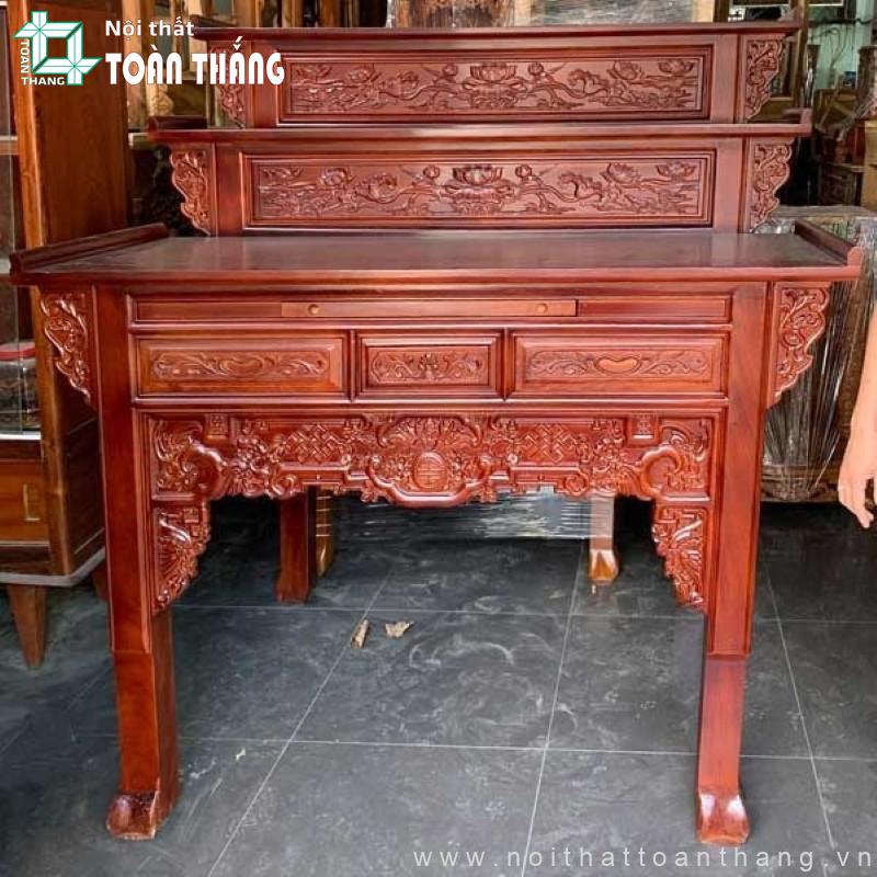 Gỗ Căm xe làm Bàn thờ